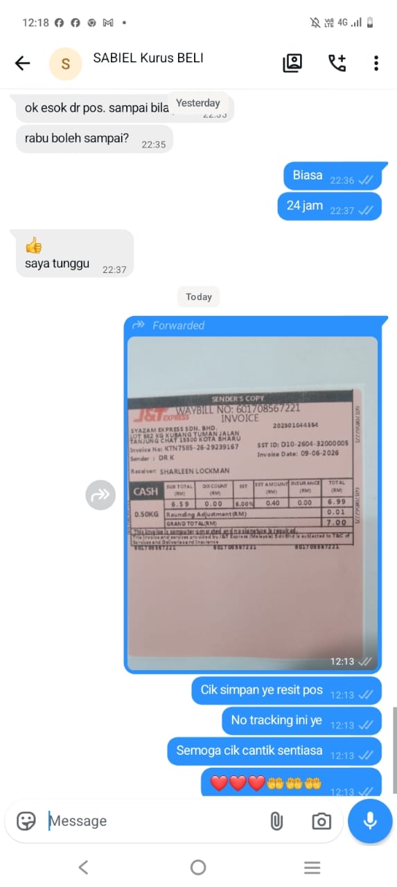 Bukti Pos